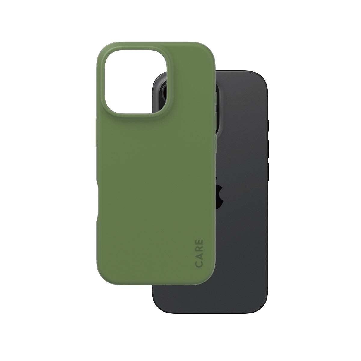 CARE by PanzerGlass® Fashionable Case Grün iPhone 16 Pro